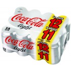 Cocacola Light Lata 33cl Pack12x11