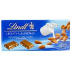 Chocolate Lindt Leche Almendras 125 Gramos