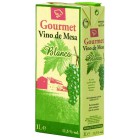Vino Gourmet Blanco Brick 1 Litro 11°