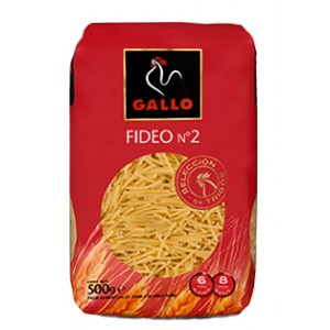 Fideo Nº2 Gallo 500 Gramos