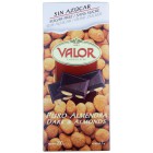 Chocolate Valor Almendra S/az 150 Gramos