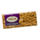 Chocolate Valor Puro Con Almendras y Leche 250 Gramos