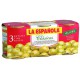 Aceitunas Rellenas De Anchoas La Española Pack 3 Latas