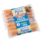 Pack Salchicha Pavo 480 Gr.