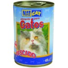 Comida Gatos Pescado 400 G Lata Natcat