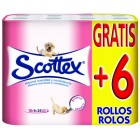 Papel Higiénico Scottex 18+6 Rollos