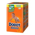Pañal Dodot Básico T4 9-15kg 52un