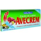 Pastilla Caldo Avecrem Carne Bajo En Sal 12 Unidades