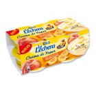 Crema De Yogur Con Trozos De Melocotón 4 Ud De 125 Gr