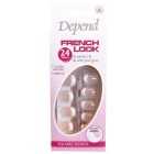 Uñas Manicura Francesa Rosa Corta Beter