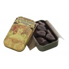 Hojas Finas De  Chocolate 70% Cacao  30 Gr Lata